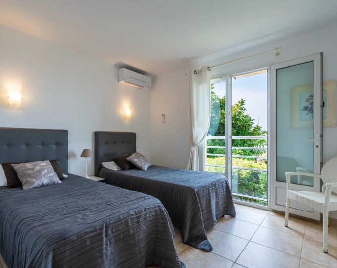 Exclusive Listing, Corbara, Marine de Davia, 2 Villas, 7 Bedrooms, 2 Pools, Panoramic Sea View, Walking Distance to the Beach