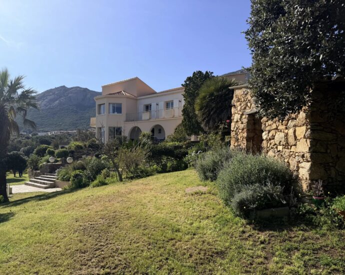 Calvi, Villa, 4 chambres, Vue mer, Piscine, Proche plage