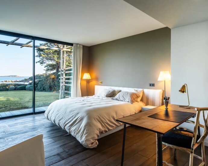 Exclusivity, Domaine de Cala Rossa, La Testa, Exceptional Waterfront Estate, 2 Villas, 7 Bedrooms, Pool, Walking Distance to the Beach, Panoramic Sea Views