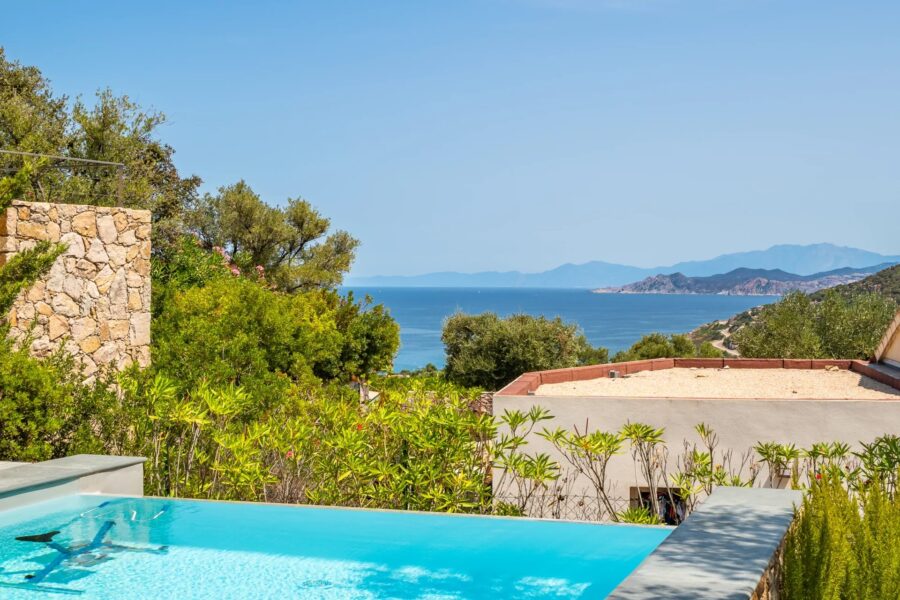 Monticello, 4-bedroom villa, swimming pool, sea view, close to the beach