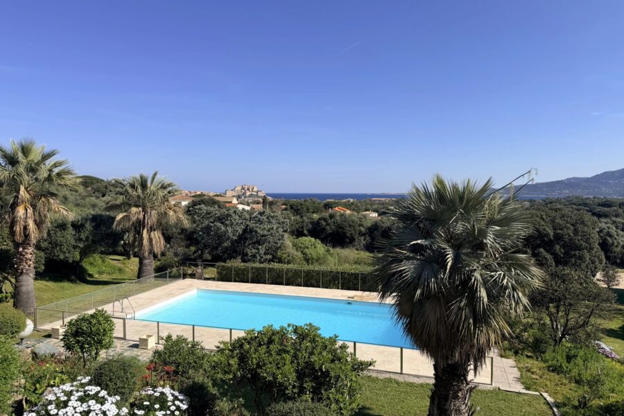 Calvi, Villa, 4 chambres, Vue mer, Piscine, Proche plage