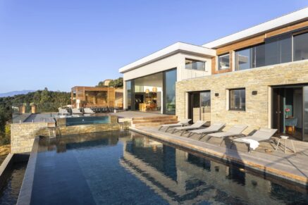 Saint-Cyprien, villa 7 bedrooms, panoramic sea view, pool