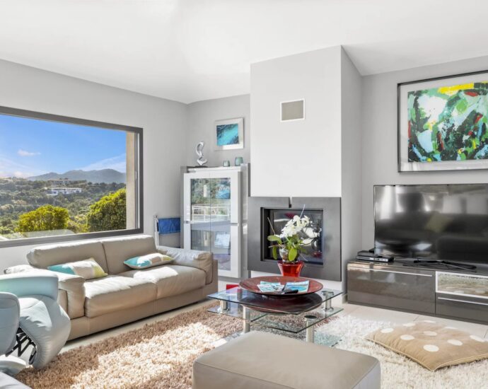 Porto vecchio, Palombaggia, villa 5 chambres, vue mer, piscine et proche plage