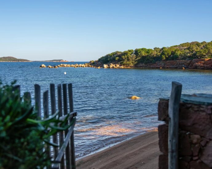 Exclusivity, Domaine de Cala Rossa, La Testa, Exceptional Waterfront Estate, 2 Villas, 7 Bedrooms, Pool, Walking Distance to the Beach, Panoramic Sea Views