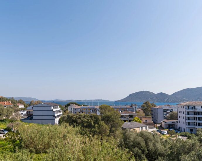 Porto-Vecchio, Town Centre, Sea-View Apartment, 3 Bedrooms, Terrace, Close to Beaches