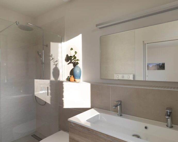 Domaine privé – Pinarello, Villa de 5 chambres, vue mer, piscine à débordement, proche plage