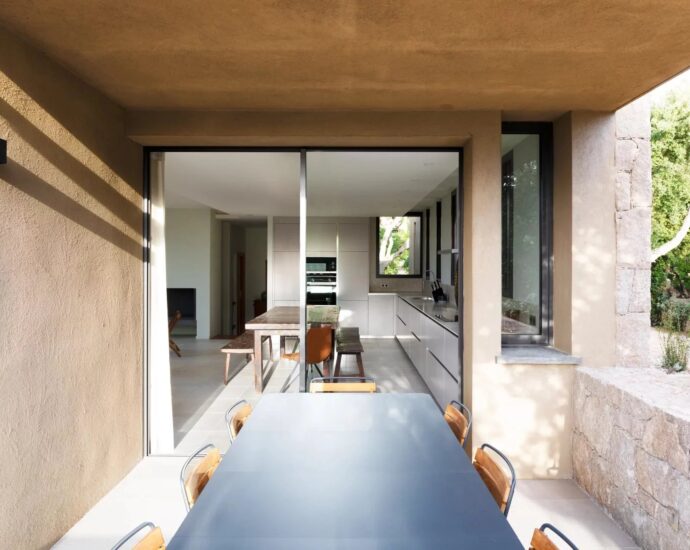 Porto-Vecchio, Domaine de Cala Rossa, villa 4 chambres, piscine, plage à pied