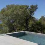 Villa contemporaine neuve, 4 chambres, piscine, vue mer, proche plage