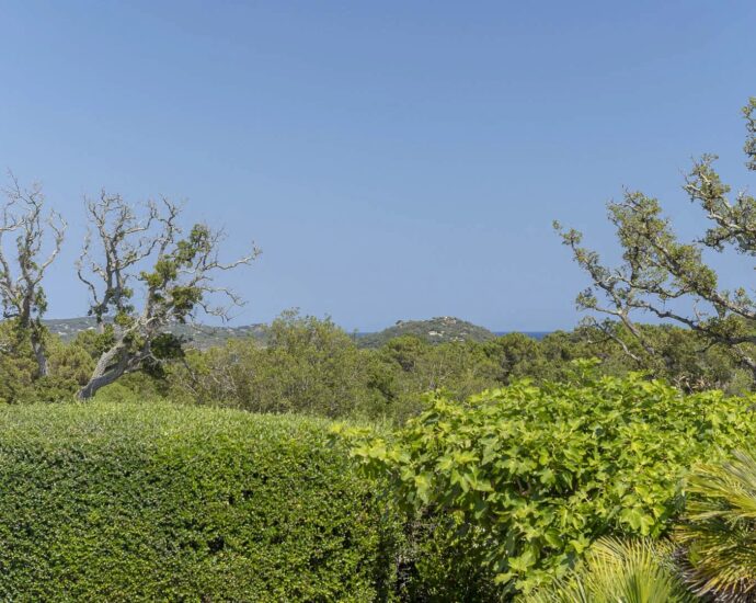 Exclusivité, Porto-Vecchio, Carpalone, villa 4 Chambres, Garage, Piscine, vue dégagée,  Proche plage