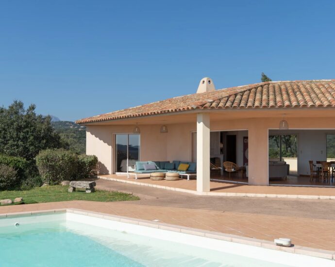 Porto-Vecchio, Golfo di Sogno, Panoramic Sea View Villa, 4 Bedrooms, Pool, Close to Beach