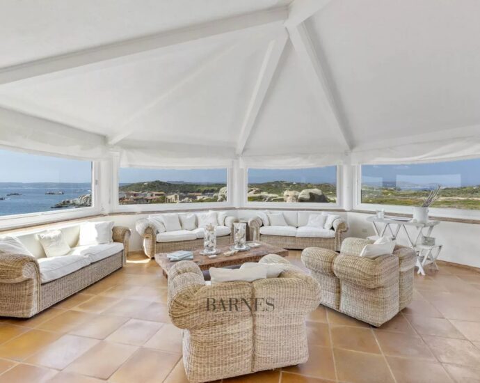 Cavallo island – Duplex top floor – Terraces 506 sq ft – 360° sea view