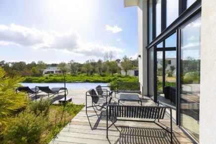 Porto-Vecchio, Arasu, Saint-Cyprien, villa d&rsquo;architecte, 7 chambres, piscine, plage à pieds