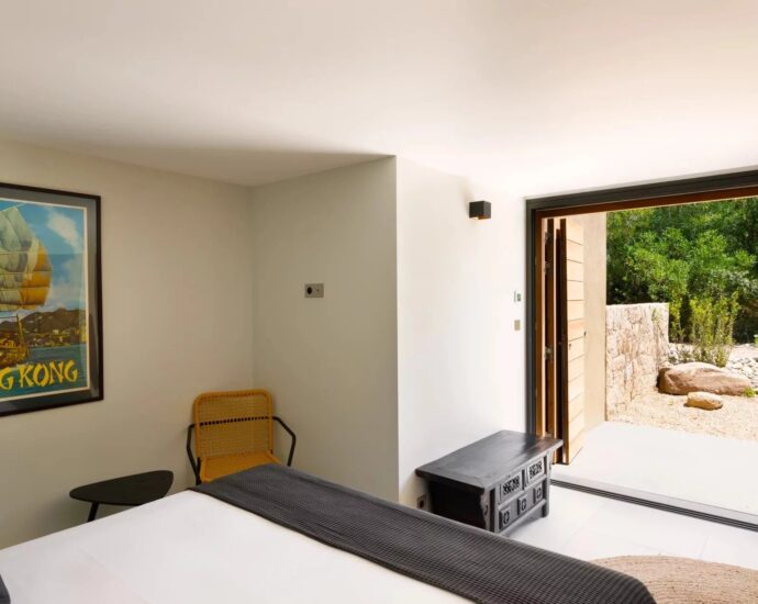 Porto-Vecchio, Domaine de Cala Rossa, villa 4 chambres, piscine, plage à pied