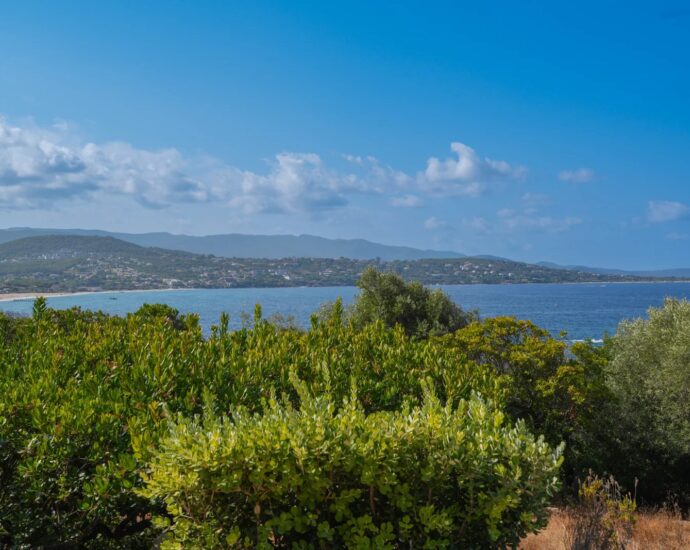 South Shore Ajaccio, Porticcio, Bastide-Style Villa, 6 bedrooms, Panoramic sea view, Walking distance to beaches