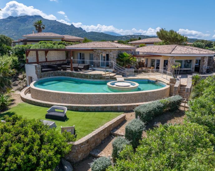 Lumio, villa, 7 bedrooms, sea view, walking distnce to the beach