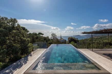 Porto Vecchio, Palombaggia, Propriété vue mer, 4 chambres, piscine, plage à pied