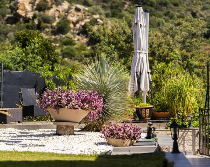 Ajaccio, Exclusivité, Villa, 5 chambres, vue mer panoramique, piscine, plage à pieds