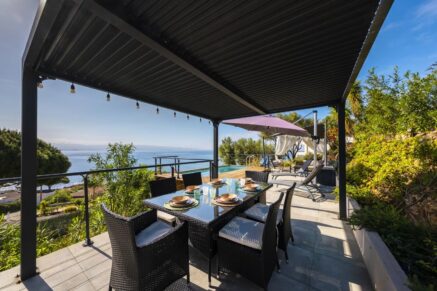 Ajaccio, Exclusivity, Villa, 5 bedrooms, panoramic sea view, swimming pool