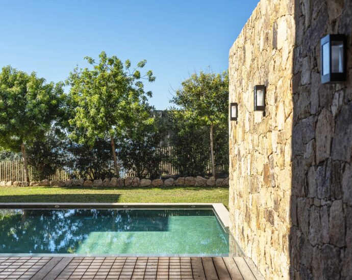 Abbartello, Olmeto, Villa d&rsquo;architecte, 6 chambres, piscine, vue mer panoramique, plage à pied