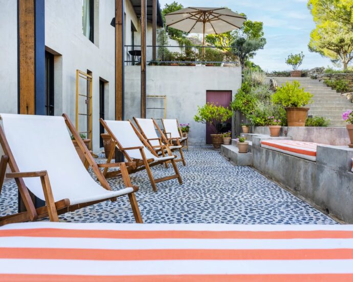 Saint-Florent,  Contemporary Villa, 4 Bedrooms, Panoramic Sea View, Private Estate, Walking Distance to Beach