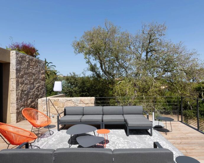 Porto-Vecchio, Domaine de Cala Rossa, villa 4 chambres, piscine, plage à pied