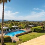 Exclusivité, Afa, Ajaccio, Villa 4 chambres, piscine chauffée, pool house, aperçu mer, proche plage