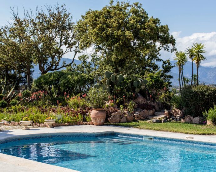 Cala Rossa, Benedettu, Villa vue mer panoramique, 6 chambres, piscine, plage à pied