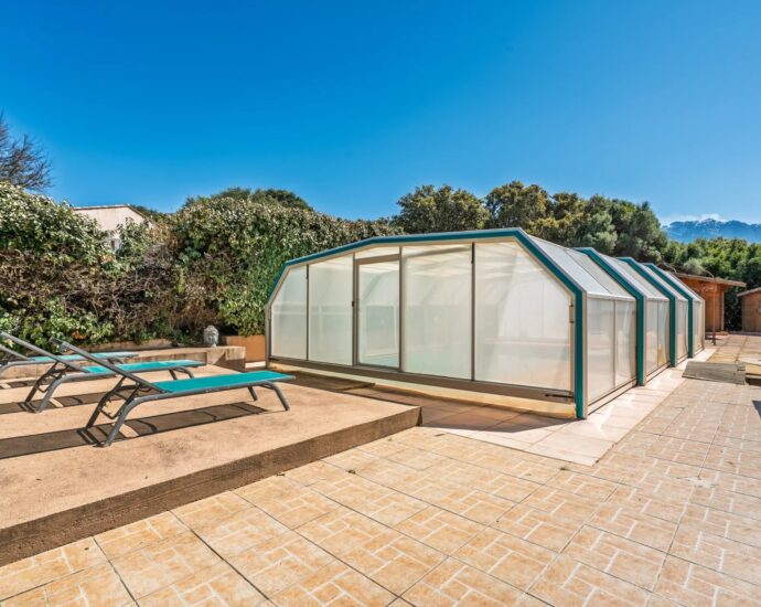 Exclusivité, Lumio, villa 5 chambres, Vue montagnes, Piscine, Proche plage