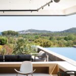 Domaine privé – Pinarello, Villa de 5 chambres, vue mer, piscine à débordement, proche plage