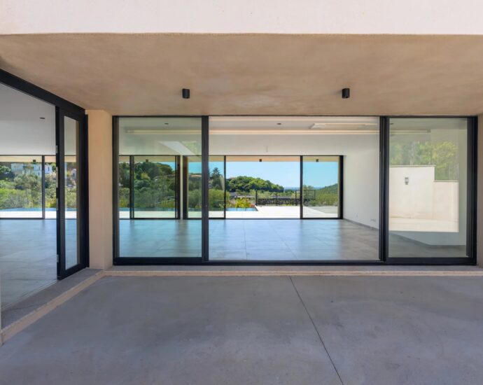 Porticcio, Villa vue mer, nouveau programme, domaine privé, 3 chambres, piscine, proche plage