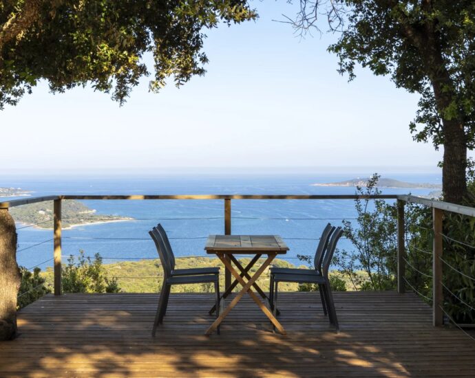Porto Vecchio, Marina di Fiori Estate, Property with panoramic sea view over the Gulf of Porto Vecchio