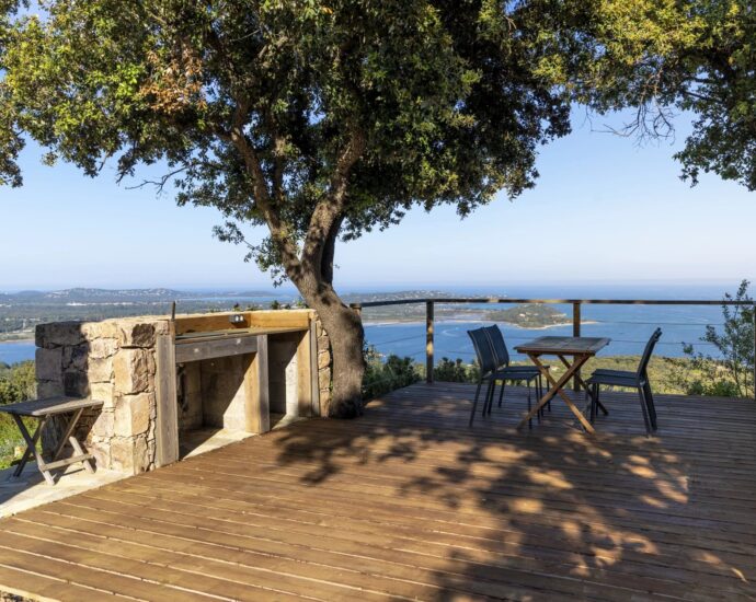 Porto Vecchio, Marina di Fiori Estate, Property with panoramic sea view over the Gulf of Porto Vecchio