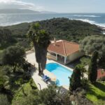 Sagone , Villa vue mer panoramique, 8 chambres, piscine, plage à pied