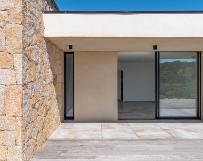 Porticcio, Villa vue mer, nouveau programme, domaine privé, 3 chambres, piscine, proche plage