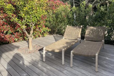 Pinarello, Appartement avec jardin privatif, 2 chambres,  vue dégagée, plage à pied