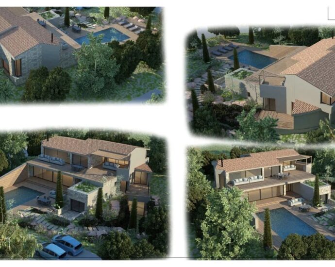 Domaine de la Capicciola, villa de 5 chambres, piscine, vue mer et plage à pied