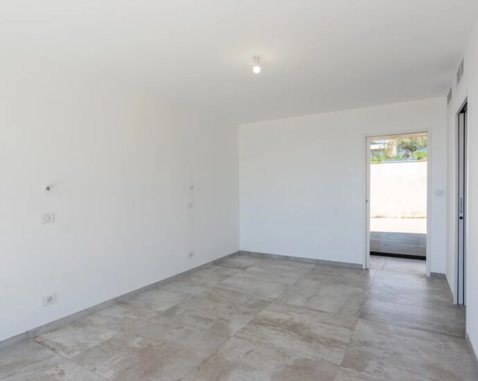 Porticcio, Villa vue mer, nouveau programme, domaine privé, 3 chambres, piscine, proche plage