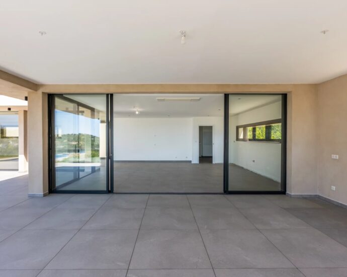 Porticcio, Villa vue mer, nouveau programme, domaine privé, 3 chambres, piscine, proche plage