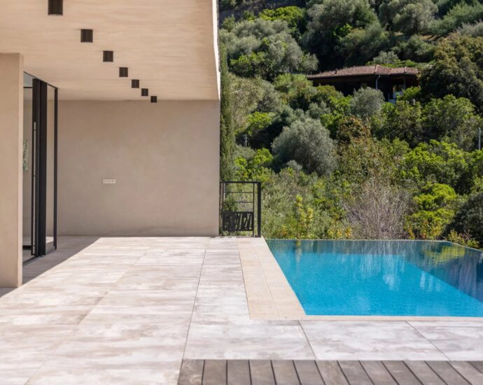 Porticcio, Villa vue mer, nouveau programme, domaine privé, 3 chambres, piscine, proche plage