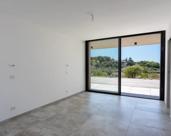 Porticcio, Villa vue mer, nouveau programme, domaine privé, 3 chambres, piscine, proche plage