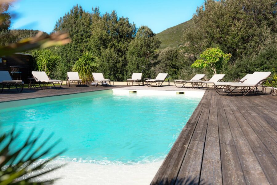 Cap Corse, Sisco, mountain-view villa, 5 bedrooms, pool, close to the beach
