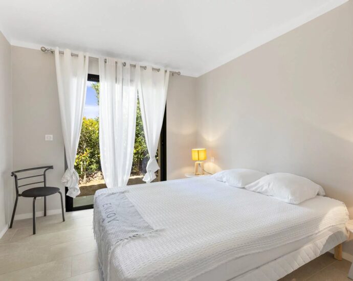 Capicciola, Villa vue mer panoramique, 3 chambres, piscine, plage à pied