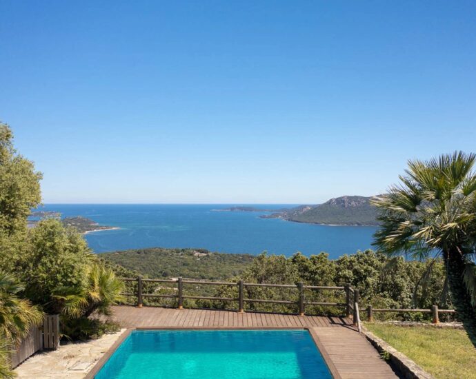 Porto Vecchio, Marina di Fiori Estate, Property with panoramic sea view over the Gulf of Porto Vecchio