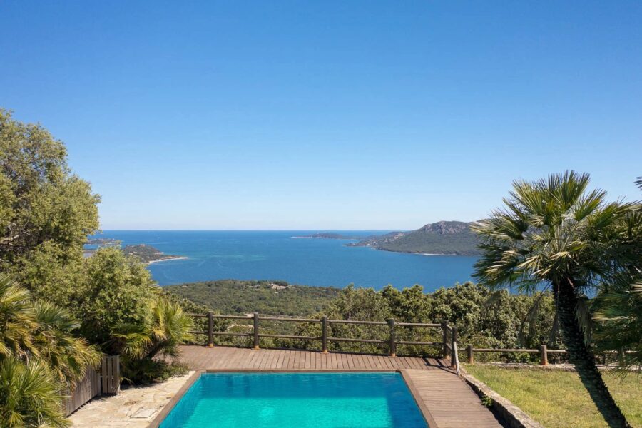 Porto Vecchio, Marina di Fiori Estate, Property with panoramic sea view over the Gulf of Porto Vecchio