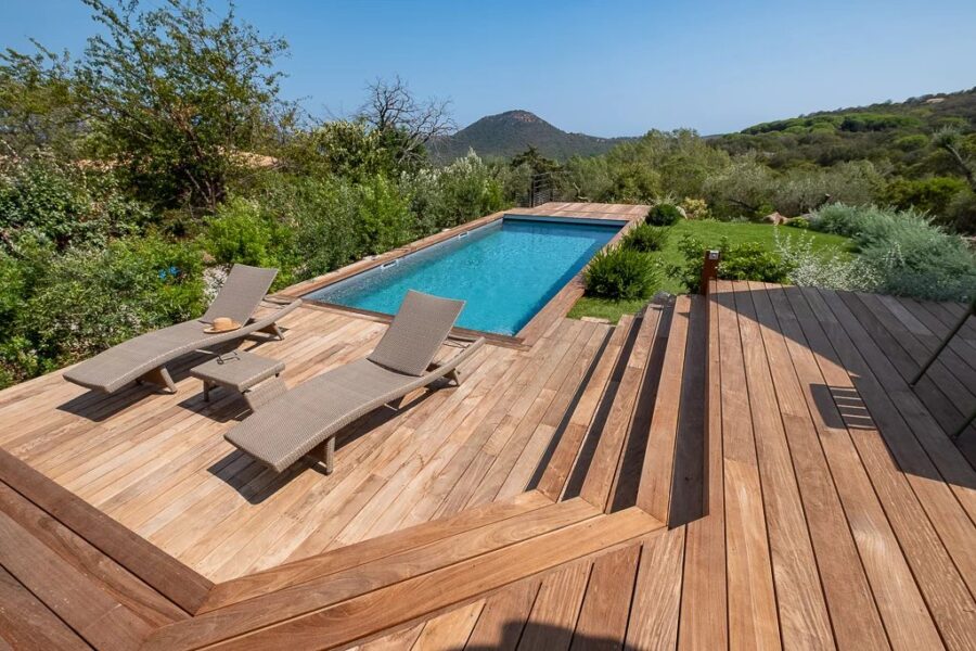 Porto-Vecchio, Precojo, 2-Bedroom Villa with Heated Pool, Near Santa Giulia Beach, with Open Views