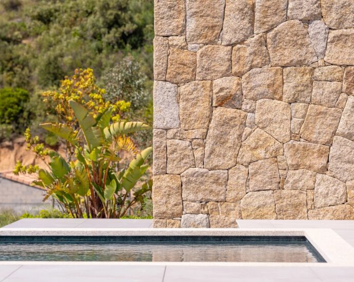 Porticcio, Villa vue mer, nouveau programme, domaine privé, 3 chambres, piscine, proche plage