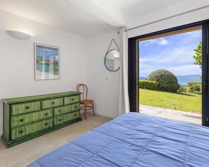 Capicciola, Villa vue mer panoramique, 3 chambres, piscine, plage à pied