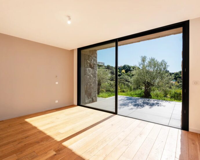 Porticcio, Villa vue mer, nouveau programme, domaine privé, 3 chambres, piscine, proche plage