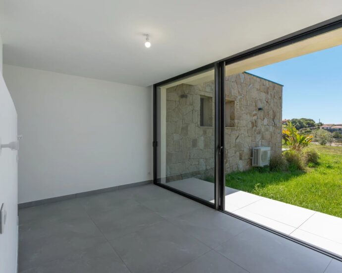 Porticcio, Villa vue mer, nouveau programme, domaine privé, 3 chambres, piscine, proche plage