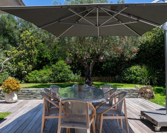 Porto Vecchio, Domaine de Cala Rossa, Villa 4 bedrooms, swimming pool, sea view, villa Tempiu Para, RL227